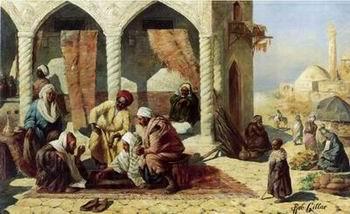 unknow artist Arab or Arabic people and life. Orientalism oil paintings 135 France oil painting art